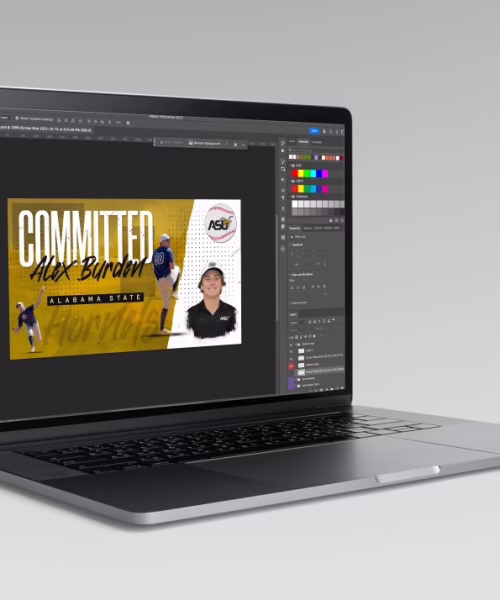 College Committment Social Media Post