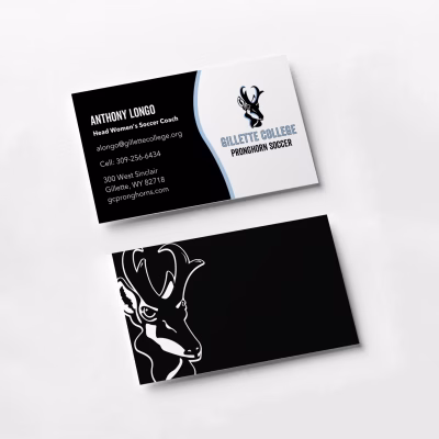 Athletics Business Card