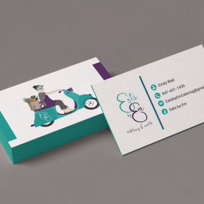 Eats By Em Business Card
