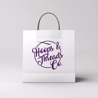 Hoops & Threads Co Bag